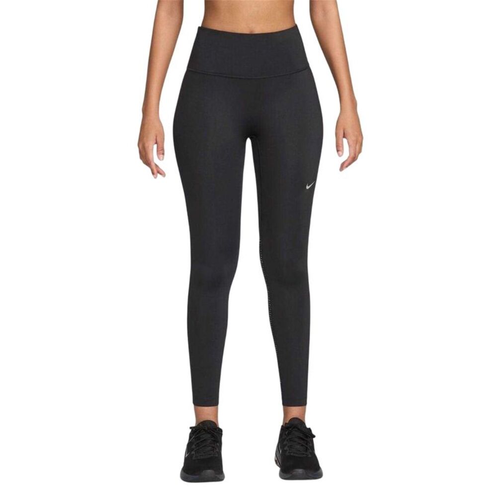 Nike Womens/Ladies T Flash Running Tights / Black/Silver